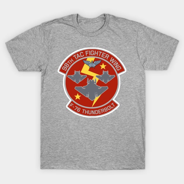 Starship Troopers TAC Fighter Wing T-Shirt by PopCultureShirts